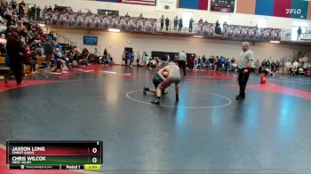 132 lbs Champ. Round 1 - Jaxson Long, Forest Grove vs Chris Wilcox, West Salem