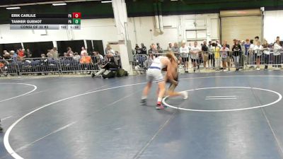 132 lbs Consi Of 32 #2 - Erik Carlile, PA vs Tanner Guenot, PA