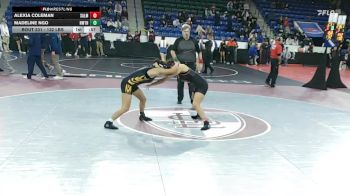 132 lbs Consolation - Alexia Coleman, Salem vs Madeline Ngo, Newton North