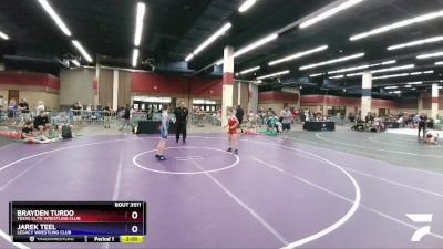 92 lbs Champ. Round 1 - Brayden Turdo, Texas Elite Wrestling Club vs Jarek Teel, Legacy Wrestling Club