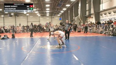 115 lbs Round 5 (4pm Saturday) - Hawke Garrett, Oklahoma Elite vs Cole Buffler, PA Gold