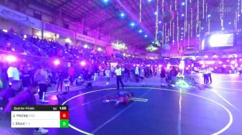 98 lbs Quarterfinal - Jackson Hezlep, Eaglecrest WC vs Isaiah Stout, F-5 Grappling