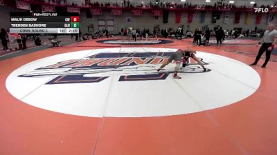 133 lbs Cons. Round 2 - Trenden Bashore, Olivet vs Malik DeBow, Coe