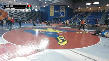 125 lbs 5th Place Match - Cami Bird, Egg Harbor Township vs Yunuen Ayala, Canon McMillan