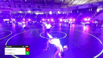 106 lbs Quarterfinal - Aaron Garcia, Pomona Elite vs Damian Trujillo, Kingdom WC