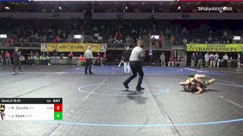 133 lbs Consi Of 16 #1 - Ryan Zoucha, Wayne State vs Jacob Seale, Apprentice