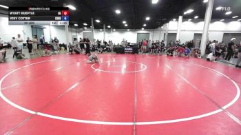 92 lbs Wyatt Hueftle, Nebraska vs Joey Cotter, Connecticut
