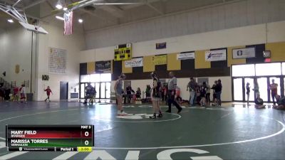 120 lbs Round 2 - Marissa Torres, Vermailion vs Mary Field, Riverside