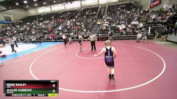 147 lbs Cons. Round 1 - Kutler Albrecht, Beaver vs Ridge Bagley, Lehi