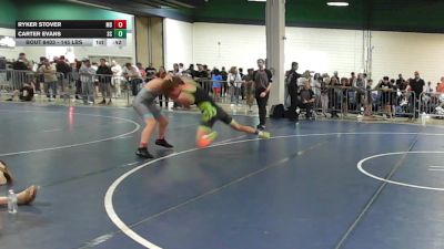 145 lbs Consi Of 8 #2 - Ryker Stover, MD vs Carter Evans, SC