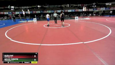 106 lbs Semis & Wb (16 Team) - Alex Cuic, New Kent vs Bryce Christie, Landstown