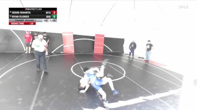 144 lbs Champ. Round 1 - Ryan Flores, Brea Olinda High School vs Jesse Iraheta, World Team Training Center