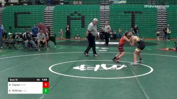 Match - Avery Capps, Relentless Wrestling vs Eleanor Polking, Elder Youth Wresting
