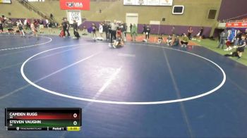 100 lbs Cons. Semi - Steven Vaughn, MI vs Camden Rugg, WI