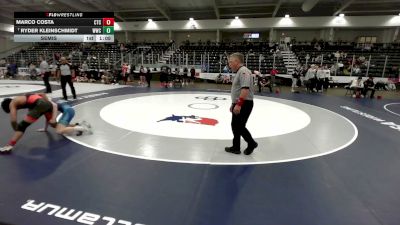 138 lbs Semis - Marco Costa, Costa Training Center vs Ryder Kleinschmidt, WOW Wrestling Club