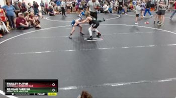 70 lbs Cons. Round 2 - Reagan Parrish, Legacy Elite Wrestling vs Finnley Purvis, Summerville Takedown Club