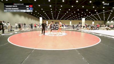 138 lbs Cons. Rd Of 16 - Vincent White, Big Red Wrestling Club vs Jayden Ramirez, Glory Wrestling Academy
