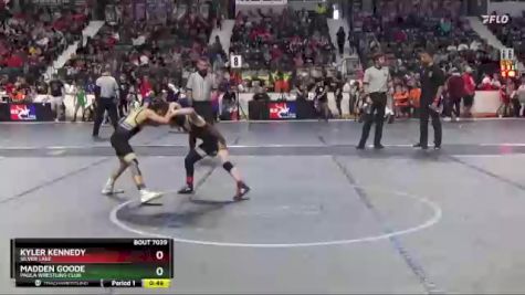 73 lbs Semifinal - Kyler Kennedy, Silver Lake vs Madden Goode, Paola Wrestling Club