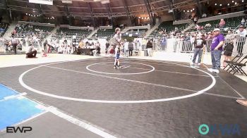 46 lbs Consi Of 8 #2 - Lawson Bohner, Buck Pride Wrestling vs Dante Perez, Tiger Trained Wrestling