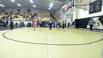 120 lbs 5th Place - Elli Hendrix, Tahlequah Girls HS vs Harper Dry, Jay High School