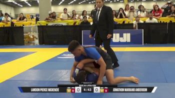 JONATHON MARIANO ANDERSON vs LANDON PIERCE MCKENZIE 2025 Jiu-Jitsu CON