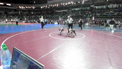 55 lbs Round Of 16 - Christian Garces, Jersey 74 vs Valentino Zurzolo, Washington Twp