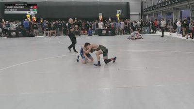 100 lbs Cons. Rd Of 32 - Colt Roeder, Young Guns vs Nelson Cubacub III, JRW