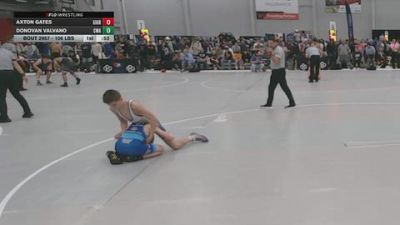106 lbs Cons. Rd Of 32 - Axton Gates, GI Grapplers vs Donovan Valvano, Cardani Wrestling Academy