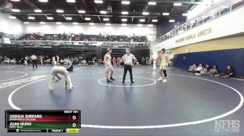 174 lbs Champ. Round 2 - Juan Nuno, West Hills vs Joshua Shepard, Bakersfield College