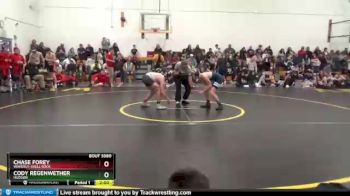 Round 3 - Cody Regenwether, Hudson vs Chase Forey, Waverly-Shell Rock