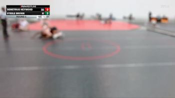 193 lbs Round 5 - Steele Brown, Morris Fitness vs Demetrius Heywood, SLATE WRESTLING ACADEMY