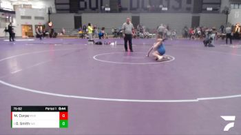 75-82 lbs Quarterfinal - Owen Smith, Intense Wrestling Club vs Mason Corpe, MXW