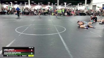 110 lbs Round 5 (8 Team) - Donavin Eggleston, Finger Lakes Elite vs Jake Amiott, NC National Team