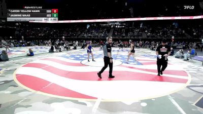 Quarterfinal - Jasmine Maas, Aberdeen Central vs Cateri Yellow Hawk, Sully Buttes