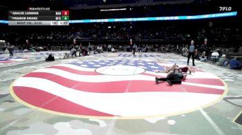 Quarterfinal - Gracie Lobbins, Madison vs Frankie Kranz, Mitchell