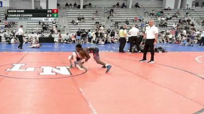 106 lbs Rr Rnd 3 - Gavin Kane, Sprig Gardner Wrestling Club - HSB vs Charles Cooper, AK Wrestling Foundation - HSB