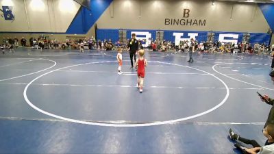 45 lbs Quarterfinal - Ace Salazar, Independent vs Breckyn Pratt, Uintah Wrestling