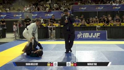Natalie Yao vs Kiara Belle Kit 2026 Pan Kids Jiu-Jitsu IBJJF Championship