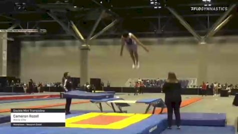 Cameron Rozell - Double Mini Trampoline, World Elite - 2021 USA Gymnastics Championships