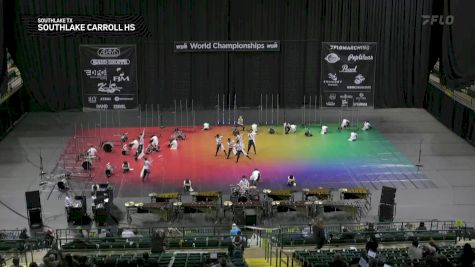 Southlake Carroll HS "Southlake TX" at 2025 WGI Percussion/Winds World Championships