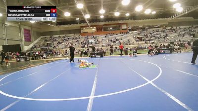 75 lbs Cons. Semis - Kona Hughes, Big Game Wrestling Club vs Melissavette Alba, Cowboy Wrestling Club