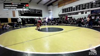 89 lbs Champ. Round 1 - Achillius Nguyen, Central Catholic vs Jaxson Miranda, Grizzly Express Wrestling Club