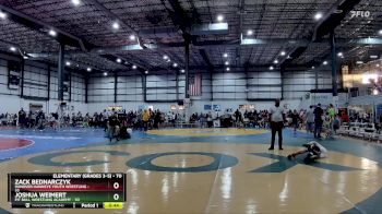 70 lbs Semifinal - Joshua Weimert, Pit Bull Wrestling Academy vs Zack Bednarczyk, Hanover Hawkeye Youth Wrestling