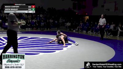 150 lbs Rocco Conforti, Caldwell vs Justin Bradley, Kittatinny Regional Jr/Sr