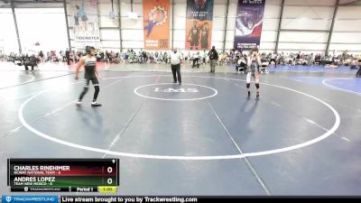 84 lbs Rd# 4- 2:00pm Friday Final Pool - Andres Lopez, Team New Mexico vs Charles Rinehimer, NCWAY National Team