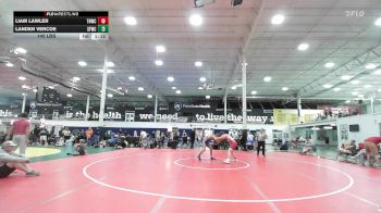 140 lbs Quarterfinal - Liam Lawler, Team Nauman DC United - HSC vs Landen Vercoe, Sly Fox WC - HSC