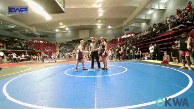 160 lbs Consolation - Braxton Herring, Skiatook Youth Wrestling vs Turner McElhany, Owasso Takedown Club