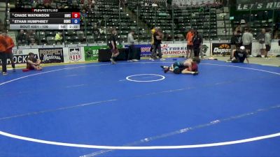 126 lbs Cons. Semis - Chase Watkinson, Immortal Athletics Wrestling Club vs Ethan Humphrey, Big Game Wrestling Club
