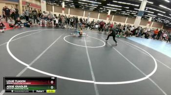 63-64 lbs Round 4 - Louie Tuason, Region Wrestling Academy vs Addie Knadler, NB Elite Wrestling Club