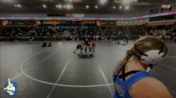 235 lbs Champ. Round 2 - Danika Reiser, Waukon vs Macy RA Barber, Omaha Westside Girls